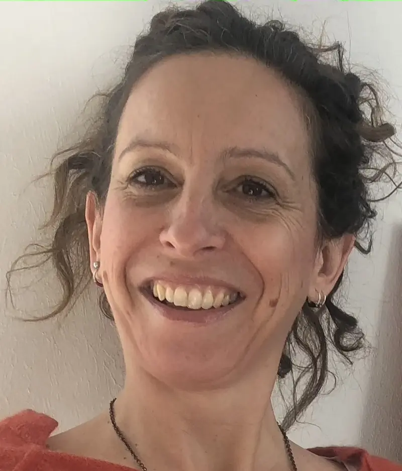 Emilie Burget, souriante